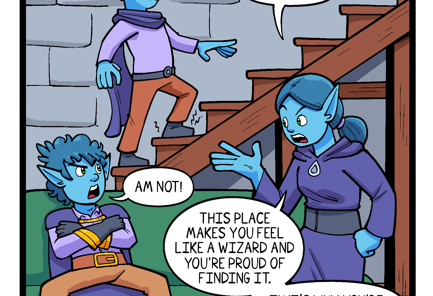 Gobbomancers! - Episode 30, Page 1: The Goblins' Fixer-Upper