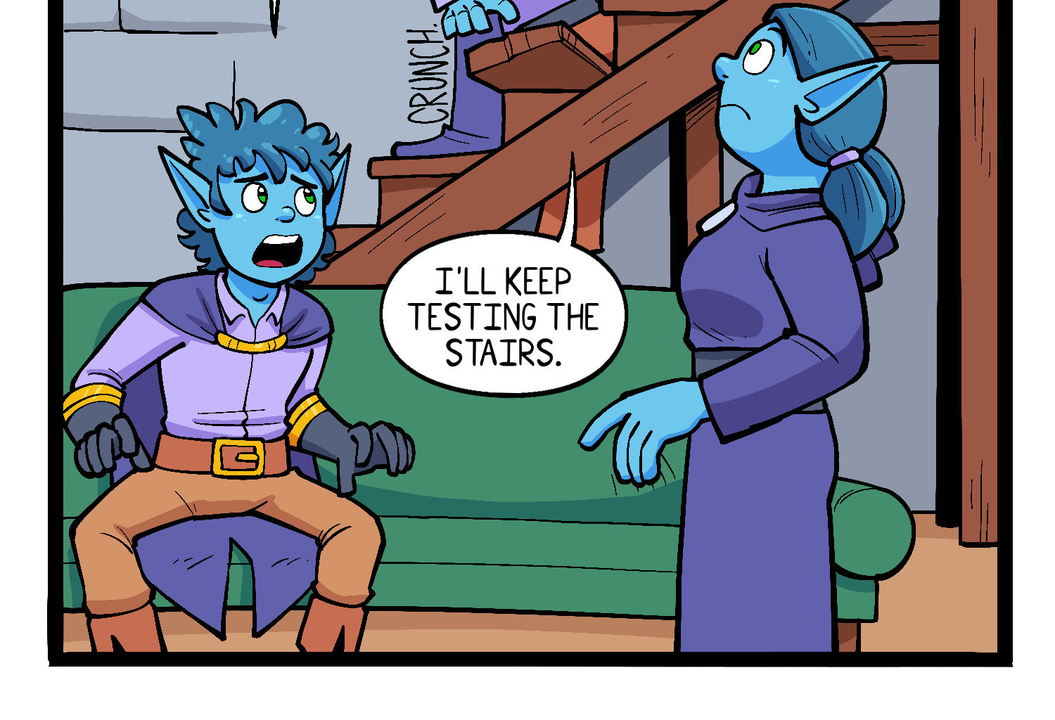 Gobbomancers! - Episode 30, Page 1: The Goblins' Fixer-Upper