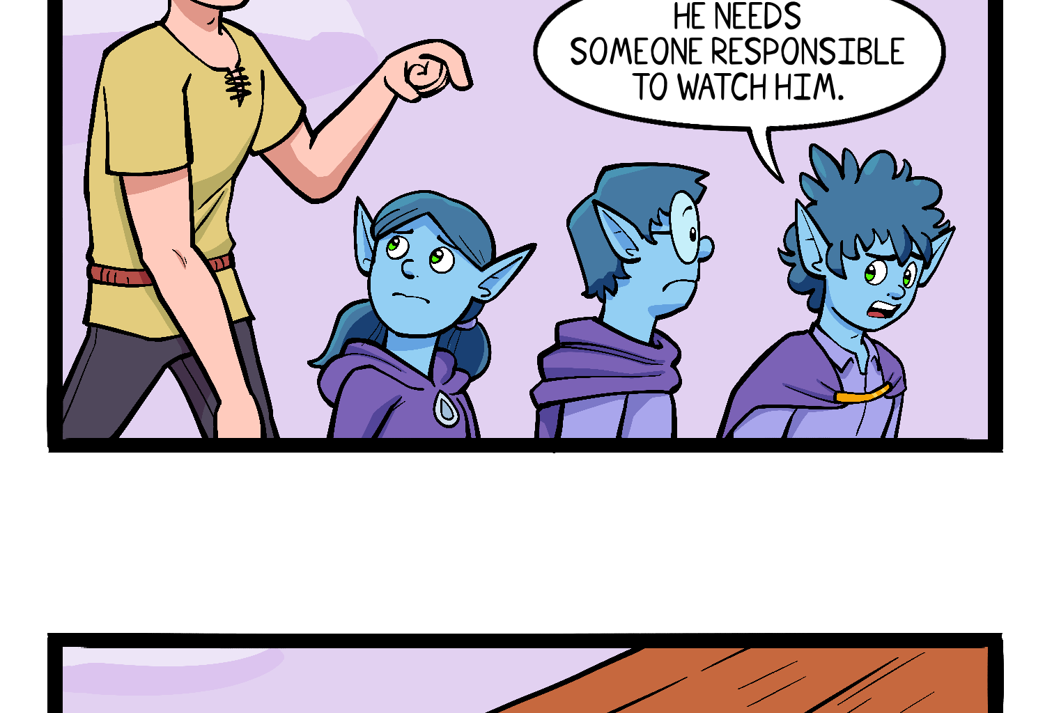 Gobbomancers! - Episode 33, Page 1: Making Friends in Another World