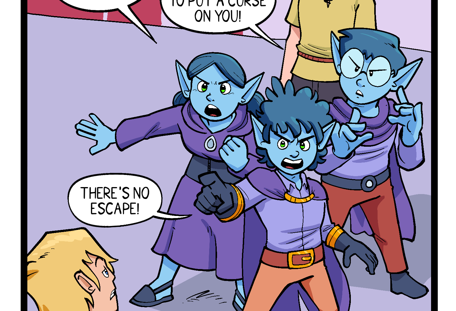 Gobbomancers! - Episode 33, Page 1: Making Friends in Another World