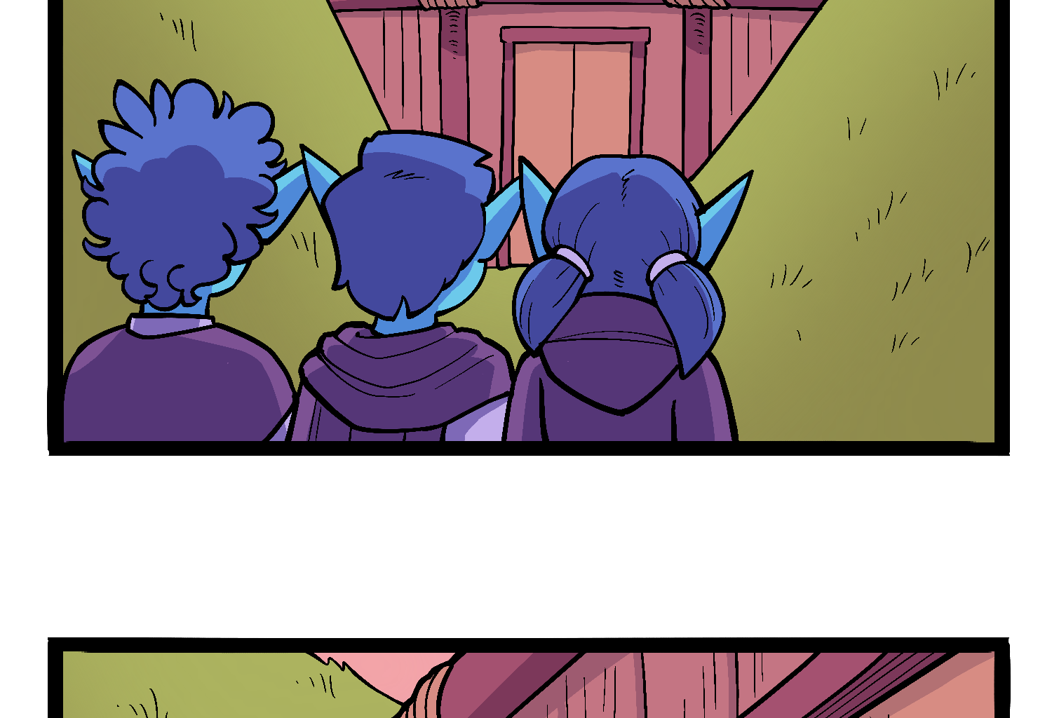 Gobbomancers! - Episode 35, Page 1: Home Sweet Home