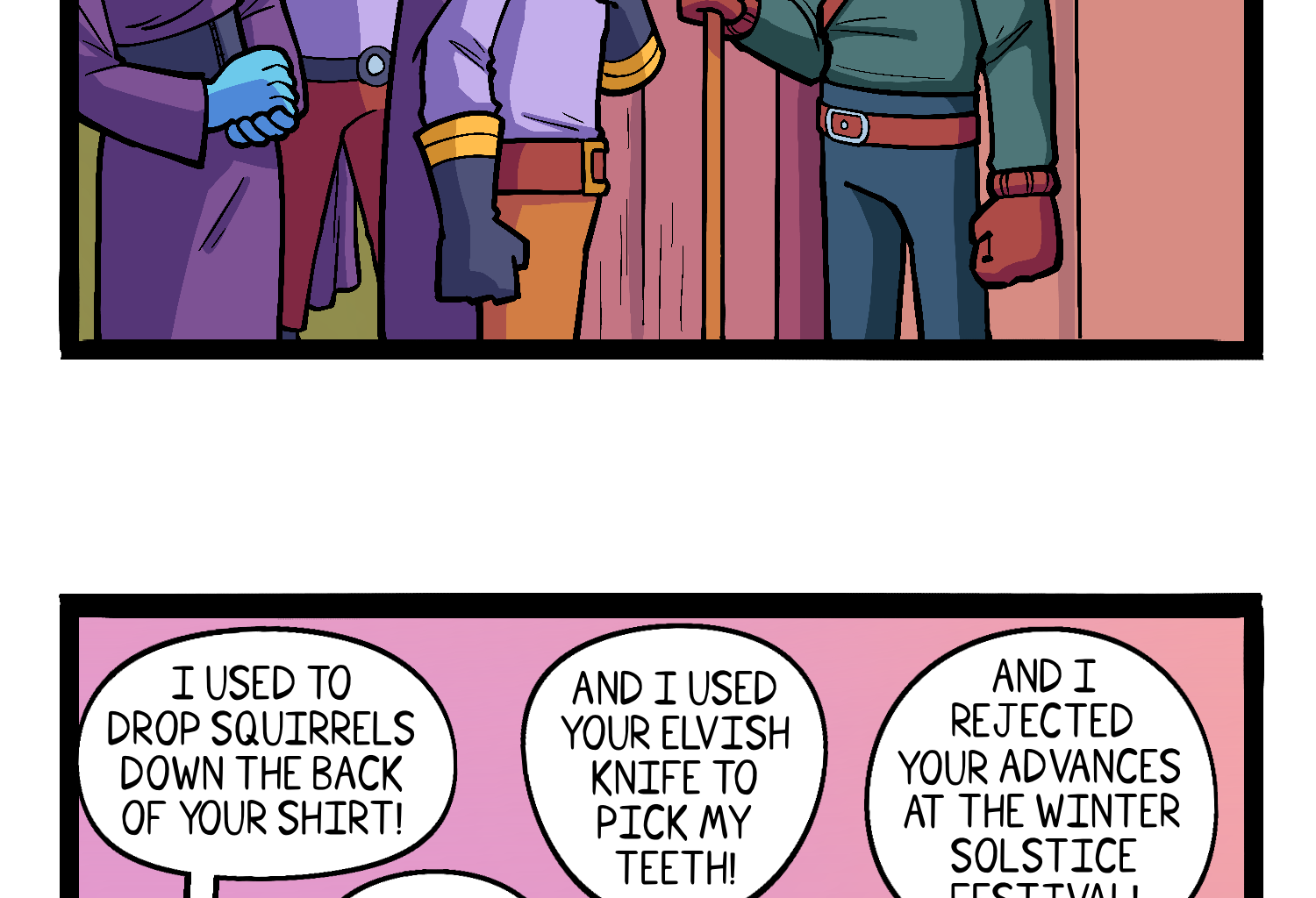 Gobbomancers! - Episode 35, Page 1: Home Sweet Home