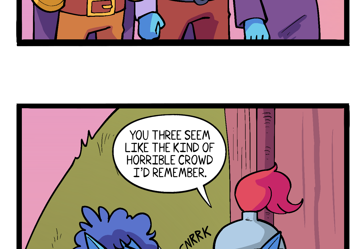Gobbomancers! - Episode 35, Page 1: Home Sweet Home