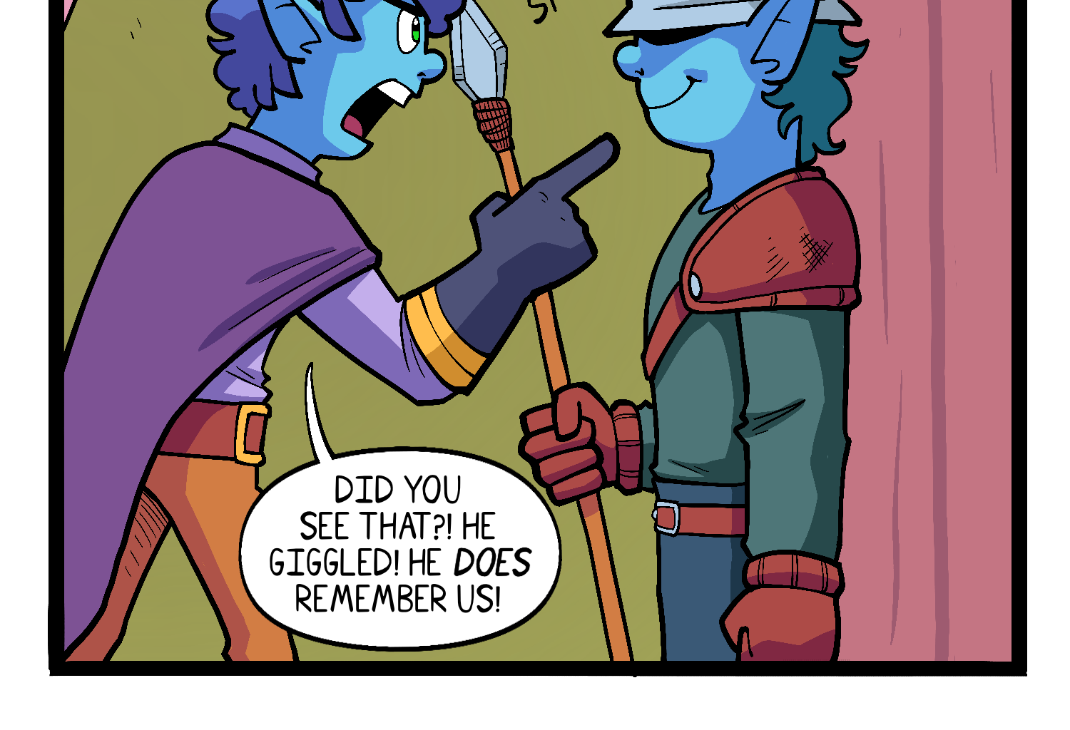 Gobbomancers! - Episode 35, Page 1: Home Sweet Home