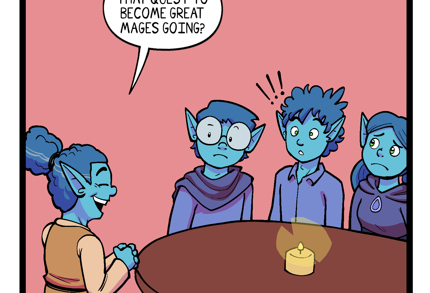 Gobbomancers! - Episode 37, Page 1: Ash's Grandma