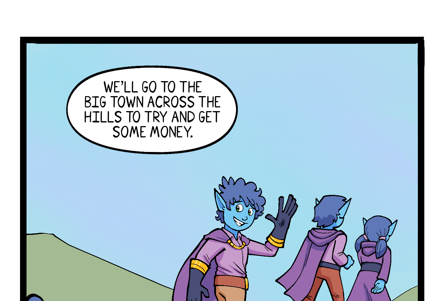 Gobbomancers! - Episode 42, Page 1: Hustle and Bustle