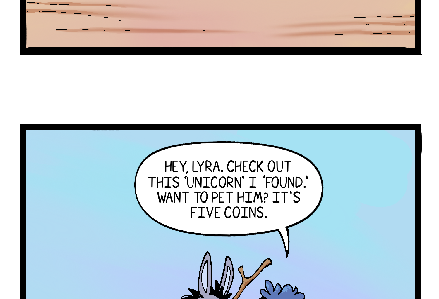 Gobbomancers! - Episode 43, Page 1: The Unicorn