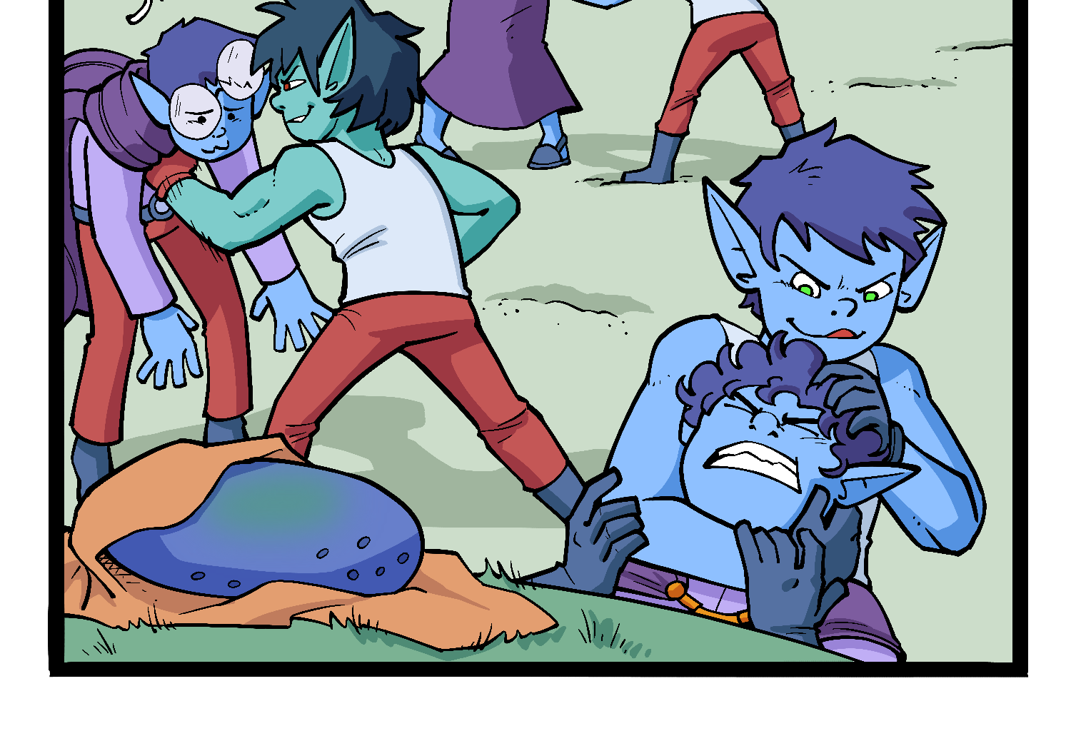 Gobbomancers! - Episode 54, Page 1: A Knight's Greatest Dream