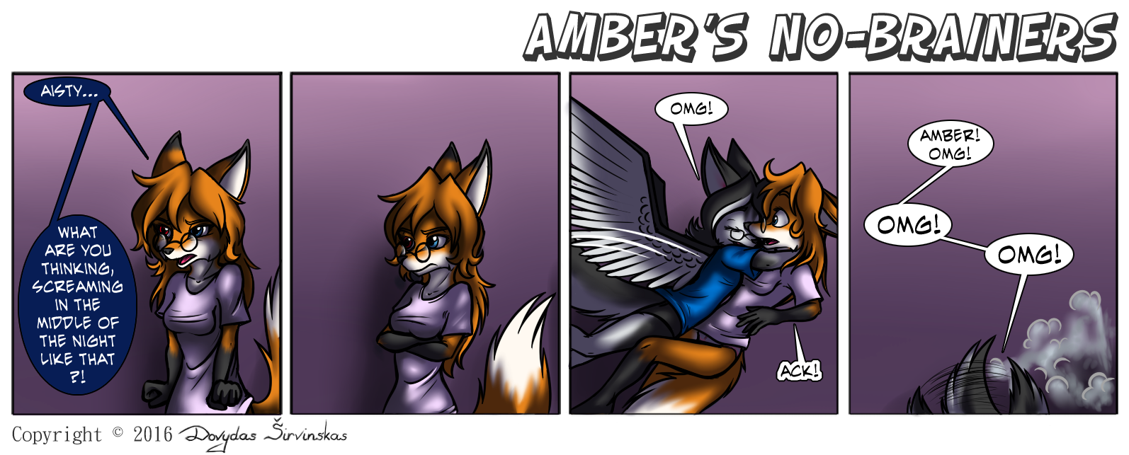 Amber's No-Brainers - Episode 97, Page 1: Page 097