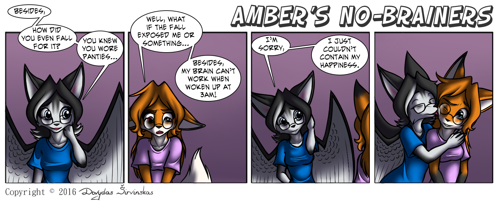 Amber's No-Brainers - Episode 101, Page 1: Page 101