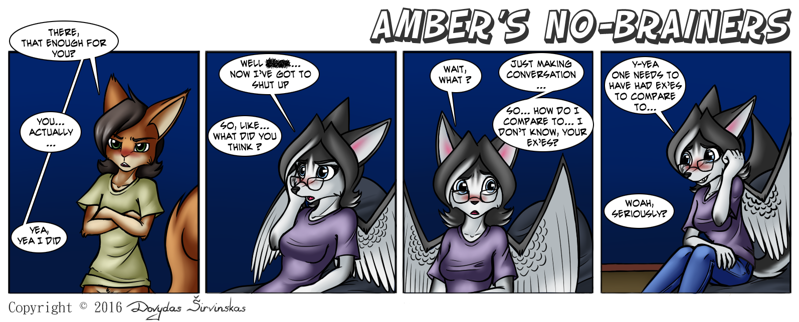 Amber's No-Brainers - Episode 103, Page 1: Page 103