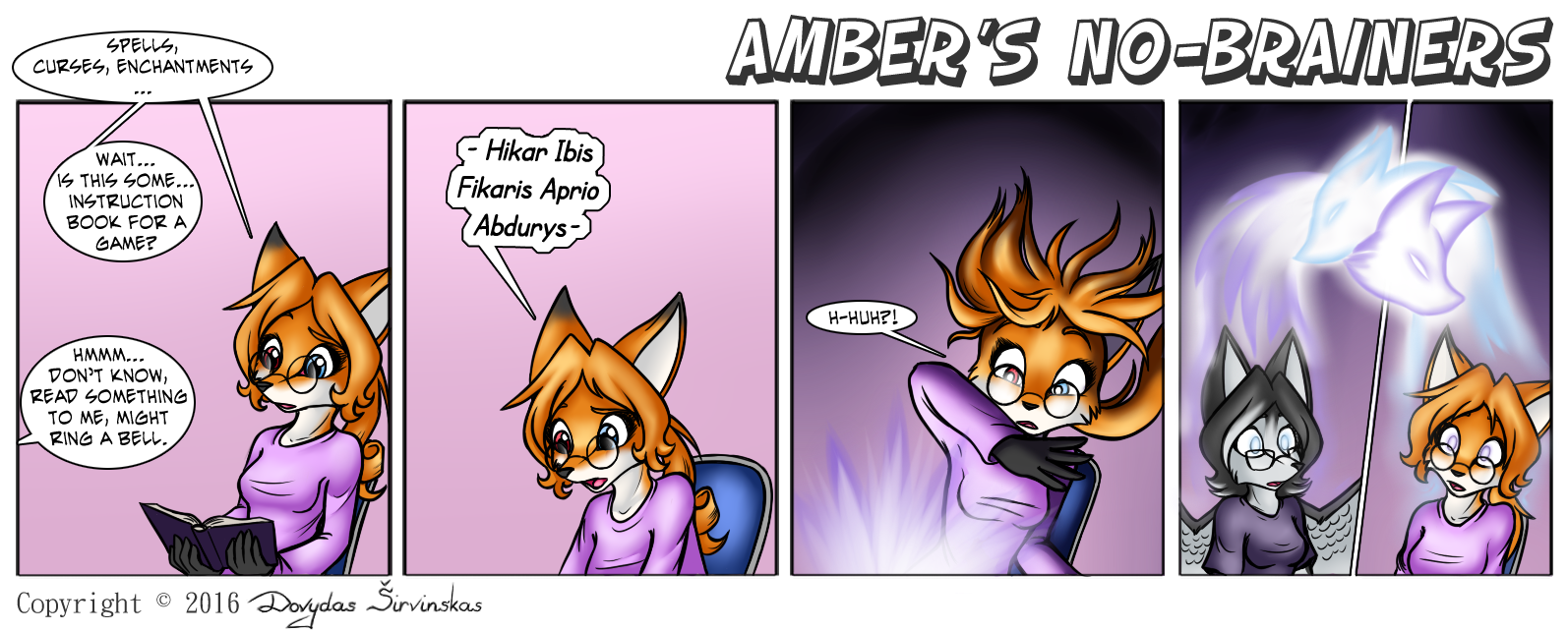 Amber's No-Brainers - Episode 106, Page 1: Page 106