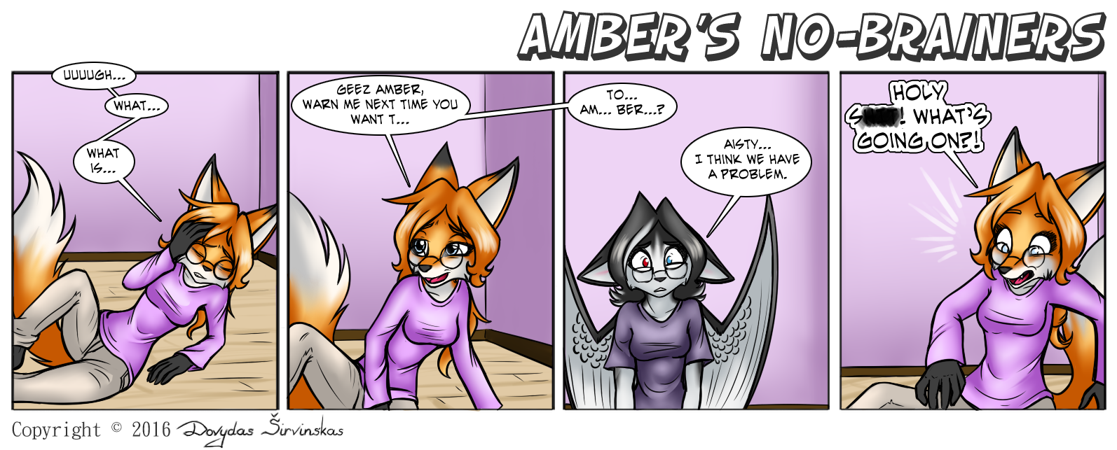 Amber's No-Brainers - Episode 107, Page 1: Page 107