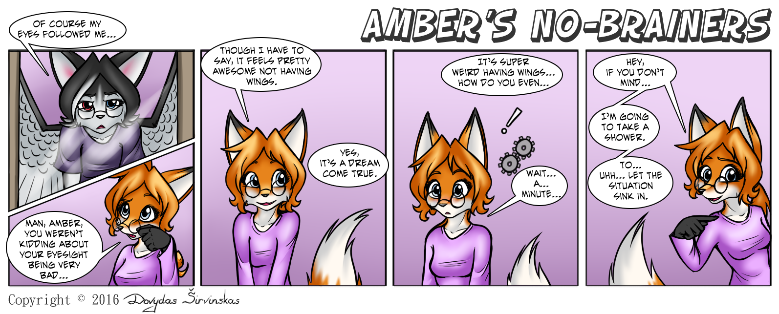 Amber's No-Brainers - Episode 108, Page 1: Page 108