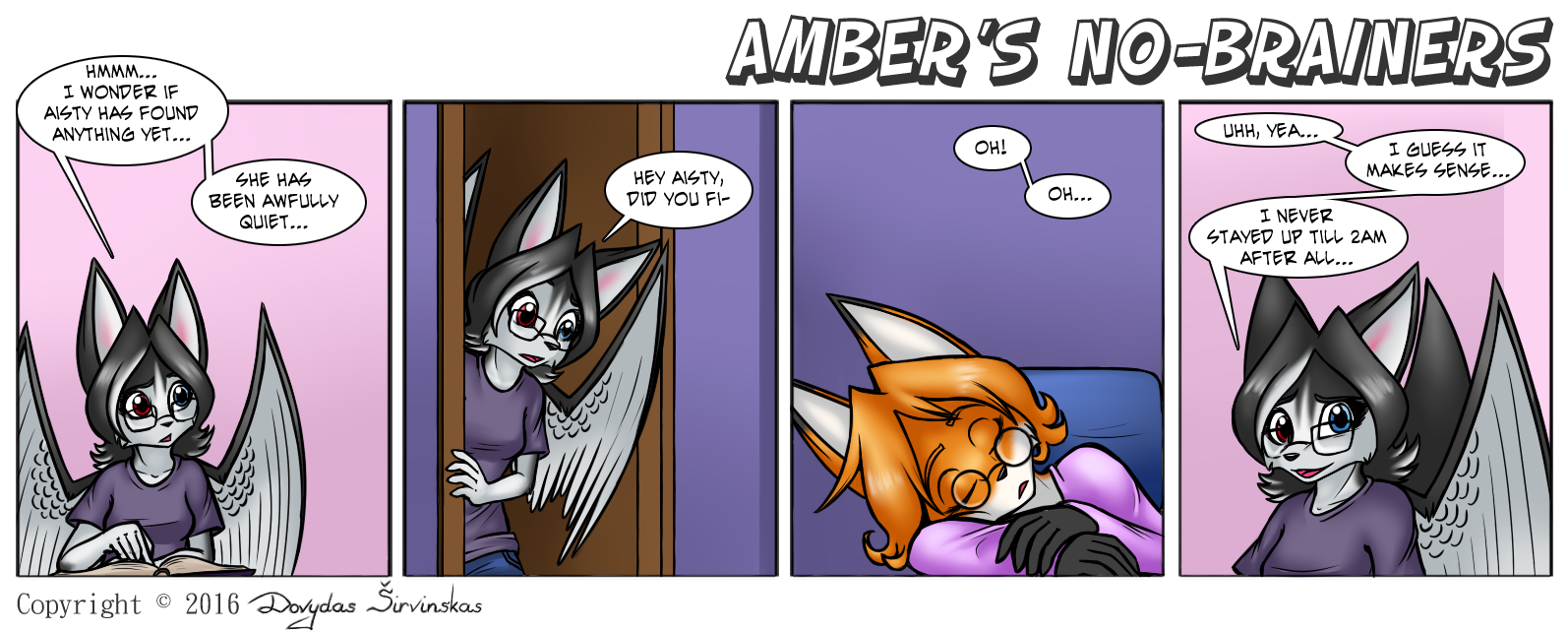 Amber's No-Brainers - Episode 111, Page 1: Page 111
