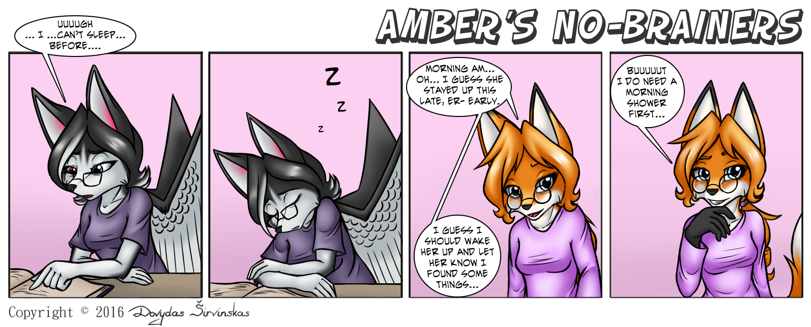 Amber's No-Brainers - Episode 112, Page 1: Page 112