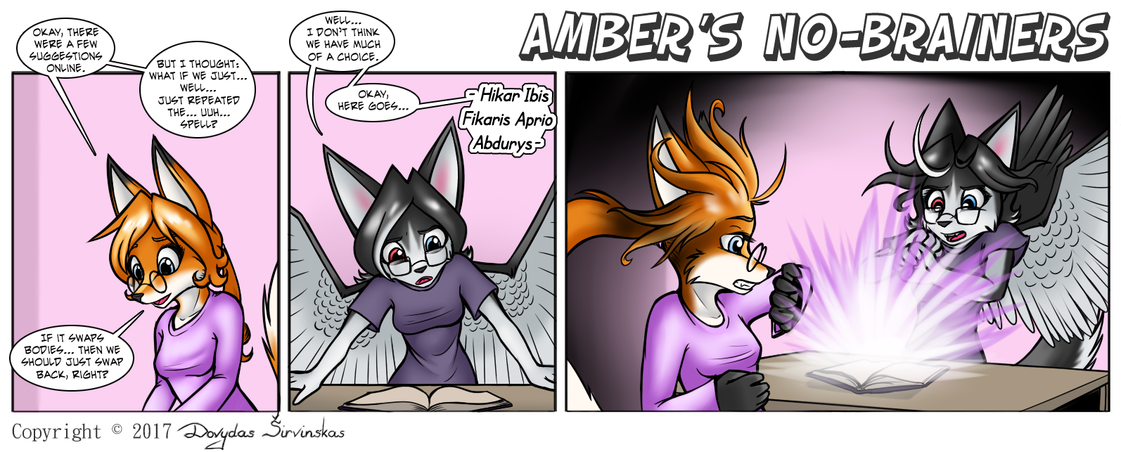 Amber's No-Brainers - Episode 118, Page 1: Page 118