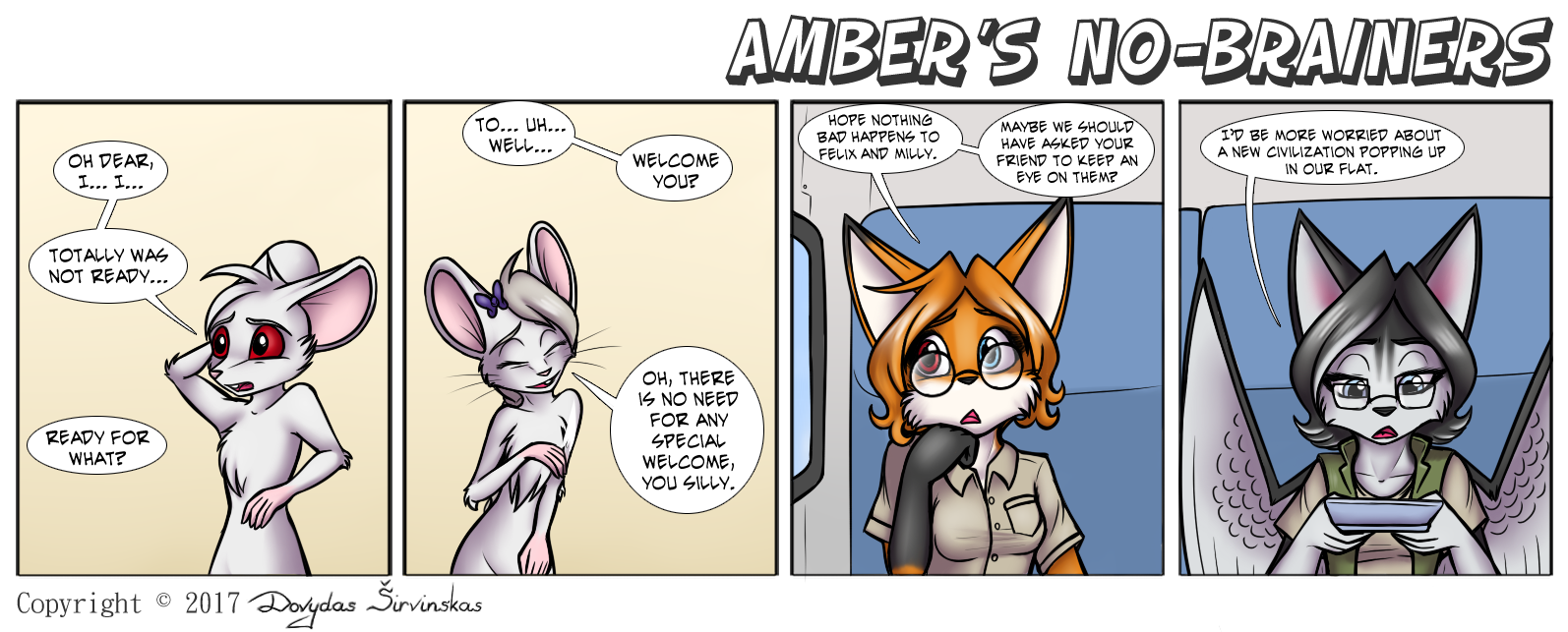 Amber's No-Brainers - Episode 126, Page 1: Page 126