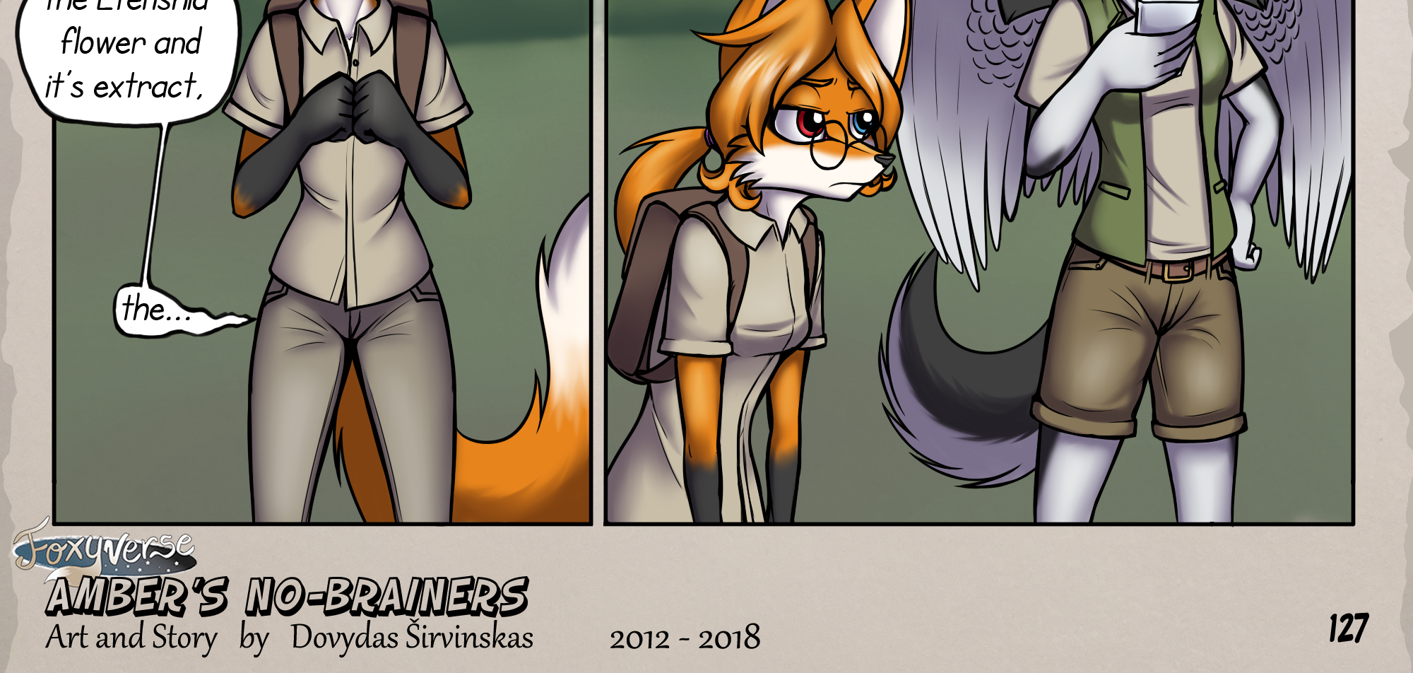 Amber's No-Brainers - Episode 127, Page 1: Page 127