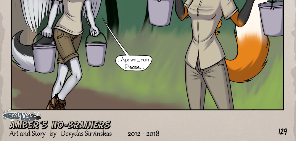 Amber's No-Brainers - Episode 129, Page 1: Page 129