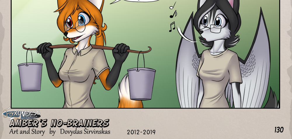 Amber's No-Brainers - Episode 130, Page 1: Page 130