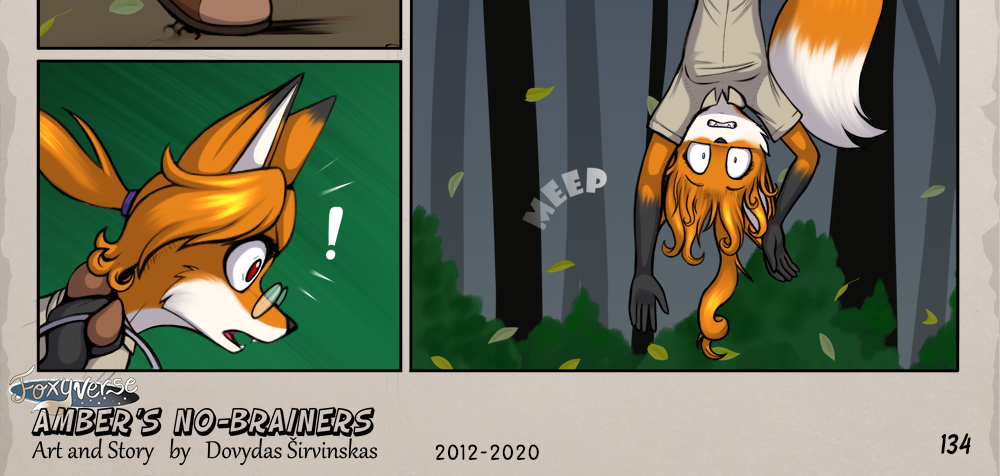 Amber's No-Brainers - Episode 134, Page 1: Page 134