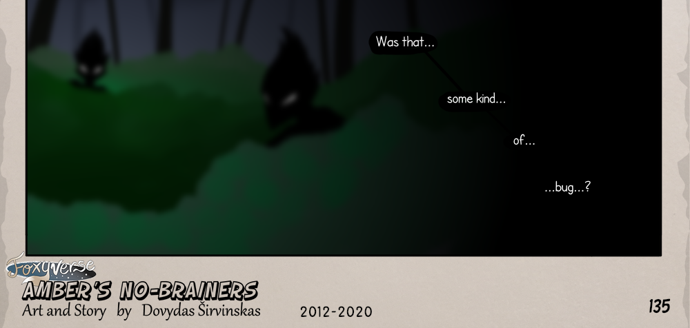 Amber's No-Brainers - Episode 135, Page 1: Page 135