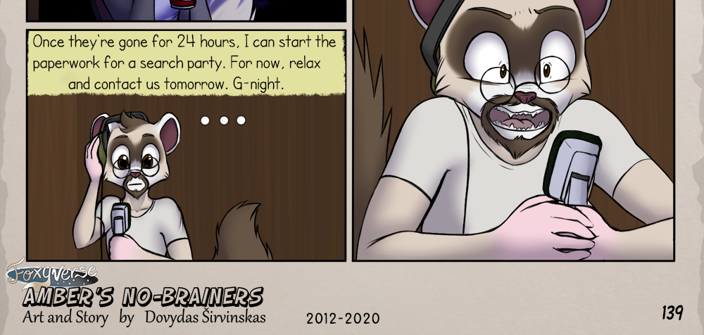 Amber's No-Brainers - Episode 139, Page 1: Page 139