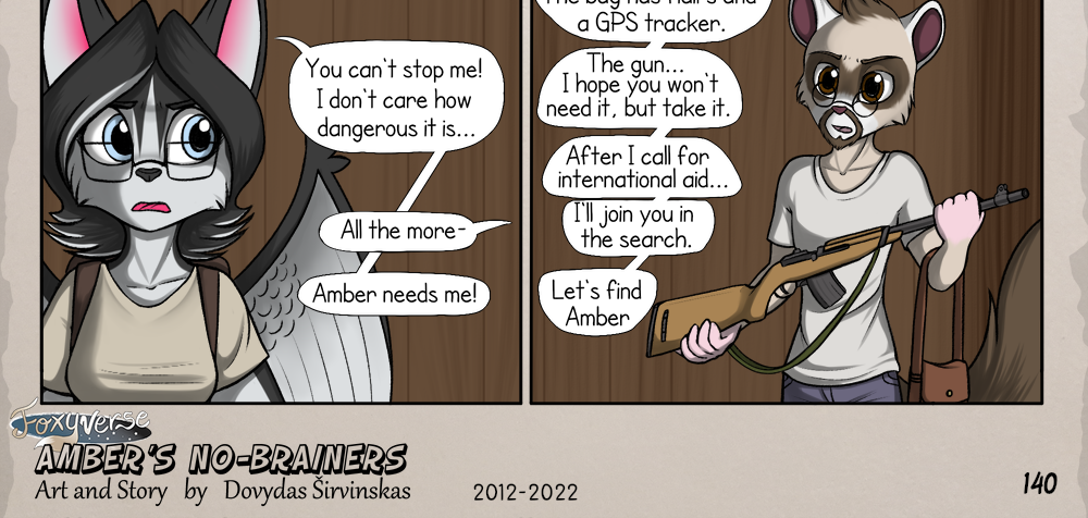 Amber's No-Brainers - Episode 140, Page 1: Page 140
