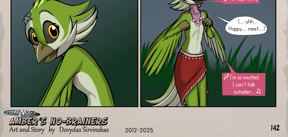 Amber's No-Brainers - Episode 142, Page 1: Amber's no-brainers - Page 142