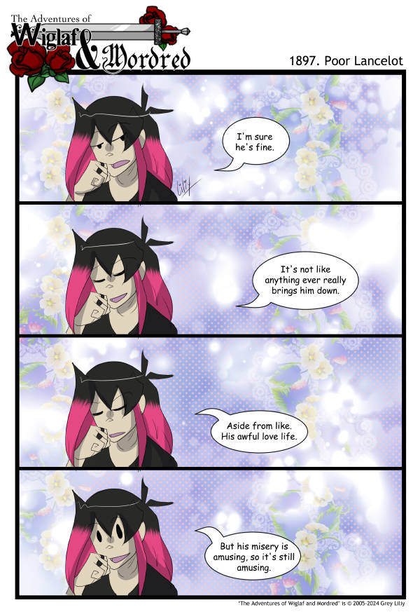 The Adventures of Wiglaf and Mordred (Classic) - Episode 1896, Page 1: 2024-04-26