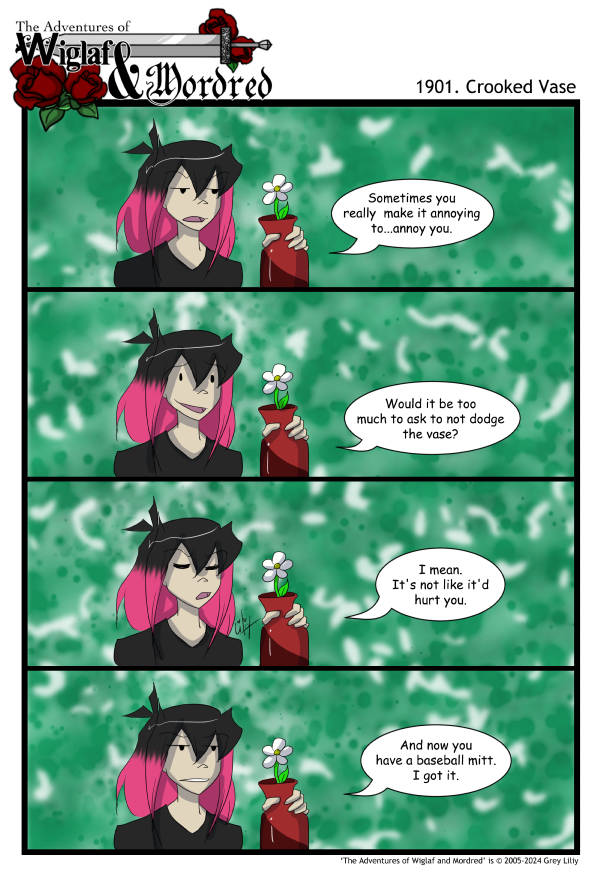 The Adventures of Wiglaf and Mordred (Classic) - Episode 1900, Page 1: 2024-05-12