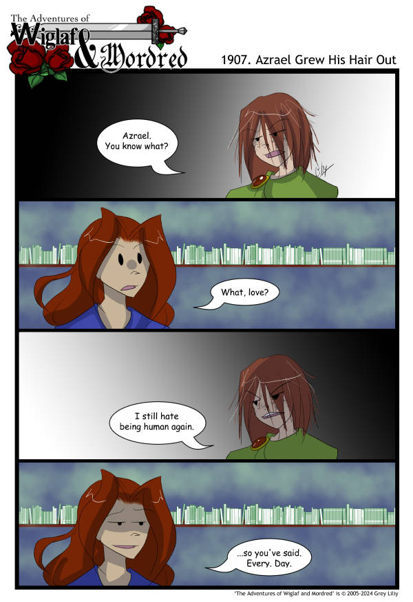 The Adventures of Wiglaf and Mordred (Classic) - Episode 1906, Page 1: 2024-06-30