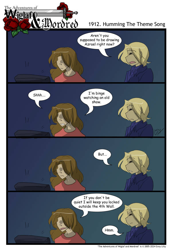 The Adventures of Wiglaf and Mordred (Classic) - Episode 1911, Page 1: 2024-07-26