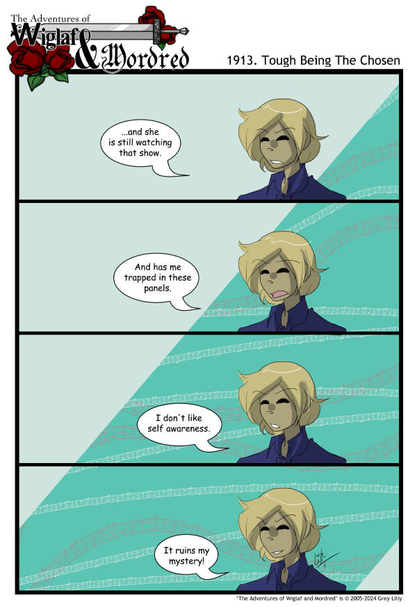 The Adventures of Wiglaf and Mordred (Classic) - Episode 1912, Page 1: 2024-07-31