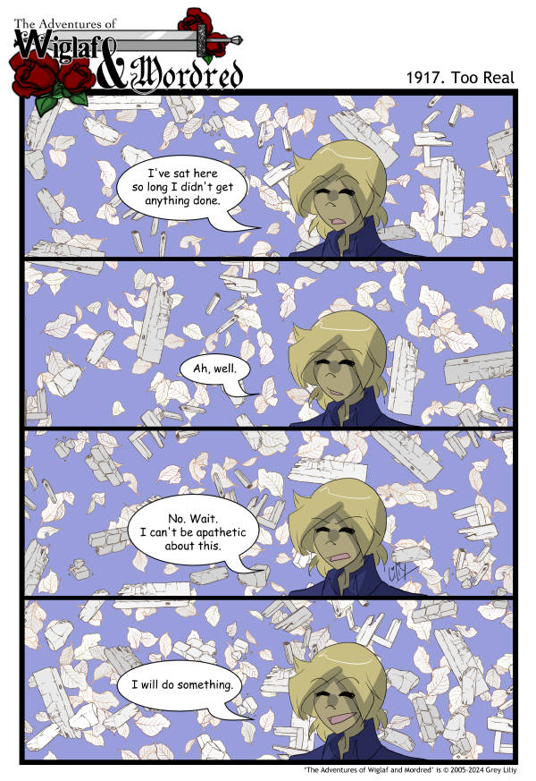 The Adventures of Wiglaf and Mordred (Classic) - Episode 1916, Page 1: 2024-08-23