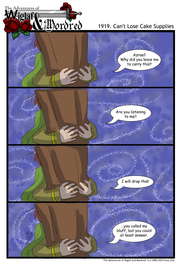 The Adventures of Wiglaf and Mordred (Classic) - Episode 1918, Page 1: 2024-09-06