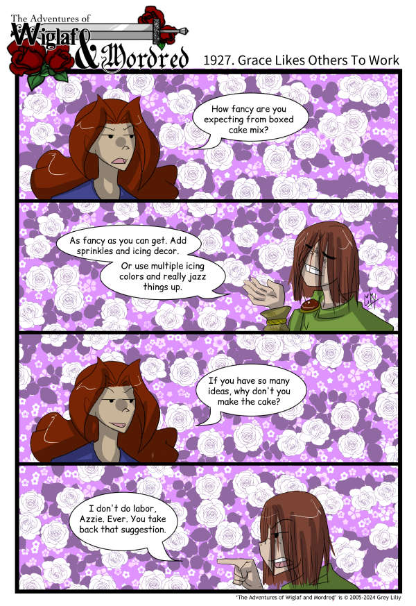 The Adventures of Wiglaf and Mordred (Classic) - Episode 1926, Page 1: 2024-10-06