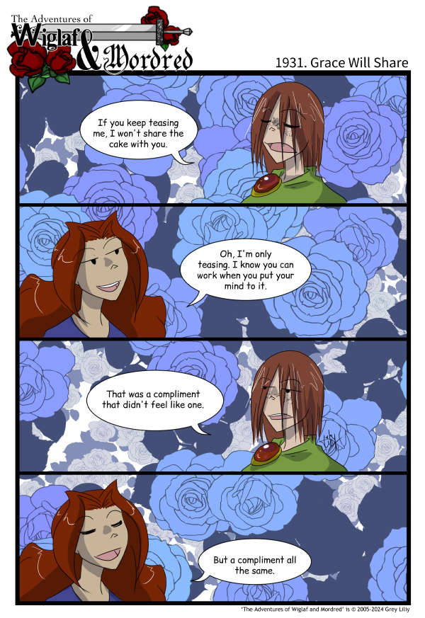 The Adventures of Wiglaf and Mordred (Classic) - Episode 1930, Page 1: 2024-10-25