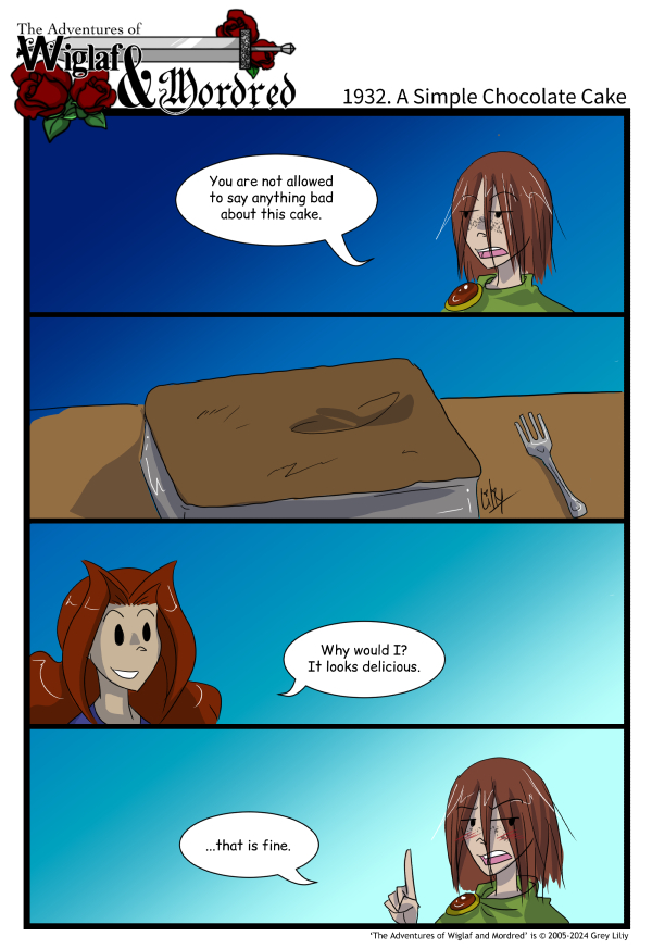 The Adventures of Wiglaf and Mordred (Classic) - Episode 1931, Page 1: 2024-10-30