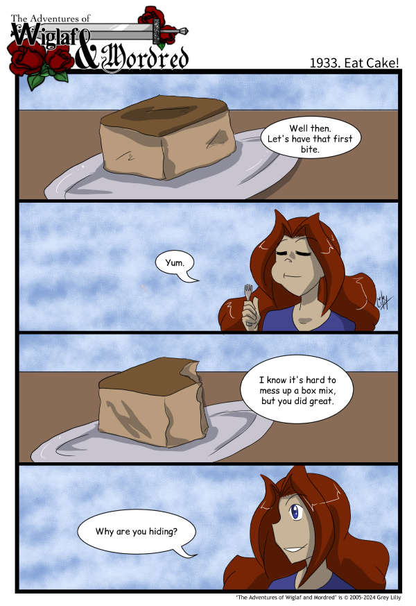 The Adventures of Wiglaf and Mordred (Classic) - Episode 1932, Page 1: 2024-11-03