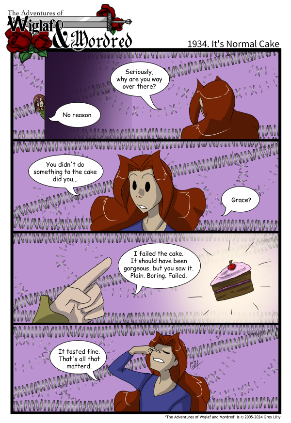 The Adventures of Wiglaf and Mordred (Classic) - Episode 1933, Page 1: 2024-11-08