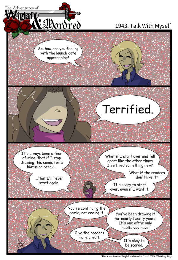 The Adventures of Wiglaf and Mordred (Classic) - Episode 1941, Page 1: 2024-12-15