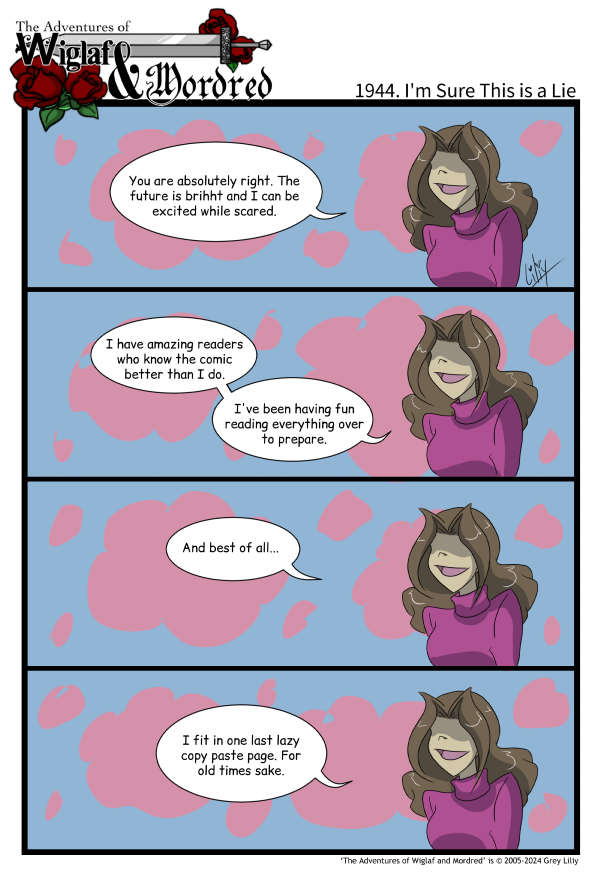 The Adventures of Wiglaf and Mordred (Classic) - Episode 1942, Page 1: 2024-12-20