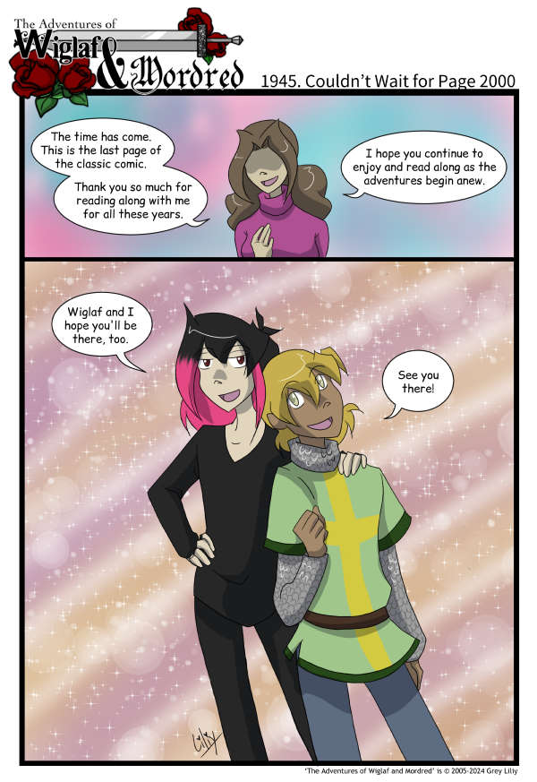 The Adventures of Wiglaf and Mordred (Classic) - Episode 1943, Page 1: 2024-12-22