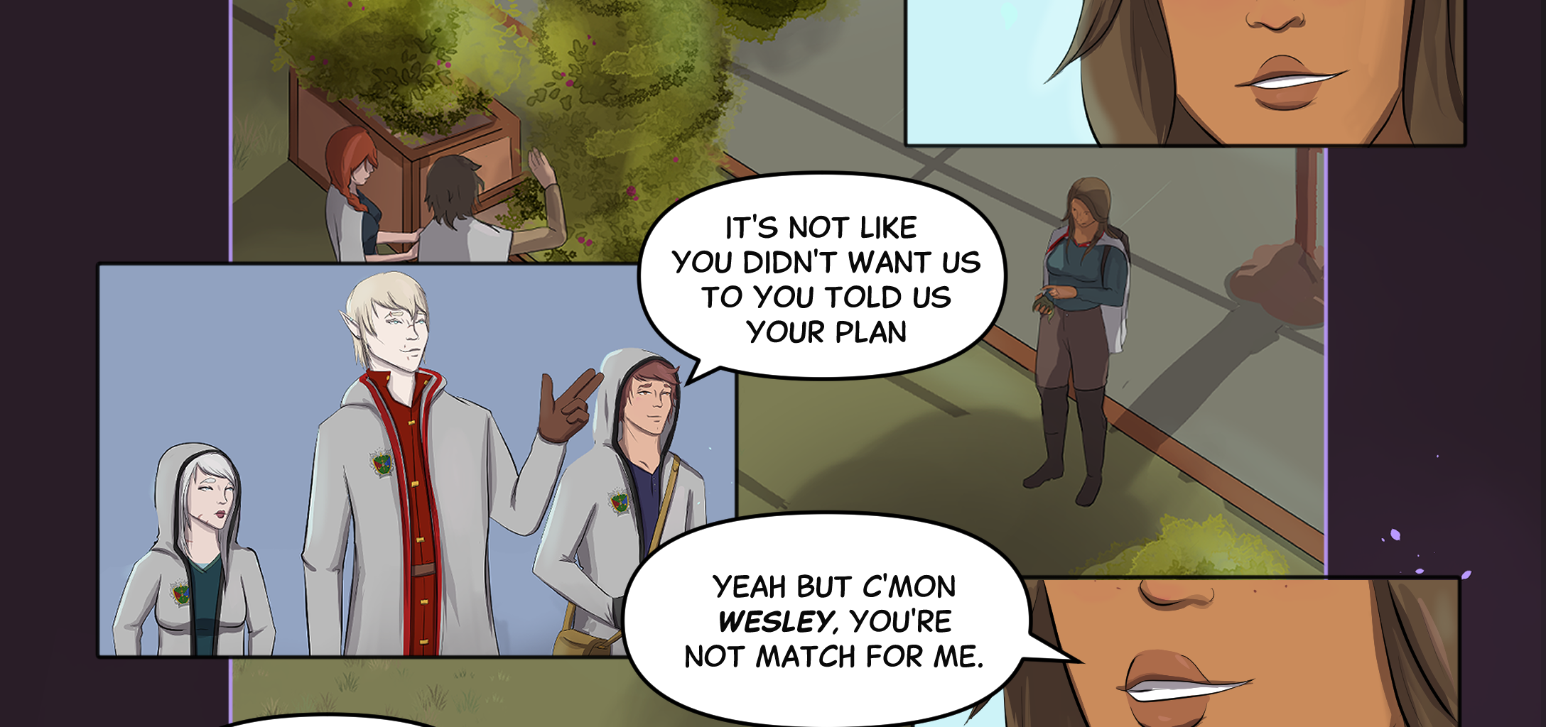Wizards of Zecharia  - Episode 30, Page 1: The Garden | Page 8