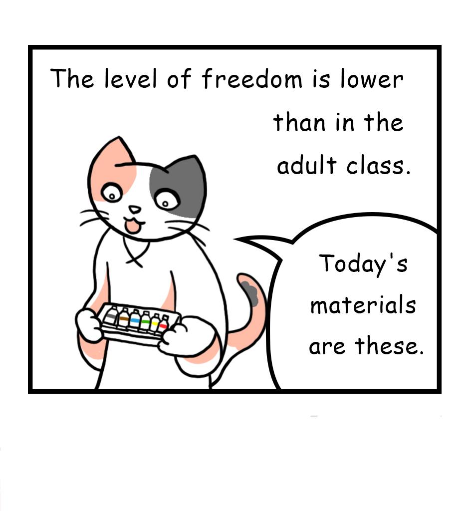 Mikesaka Art Class (◆Episodes are about art methods.) - Episode 5, Page 2: A Child Who Won't Listen to Me