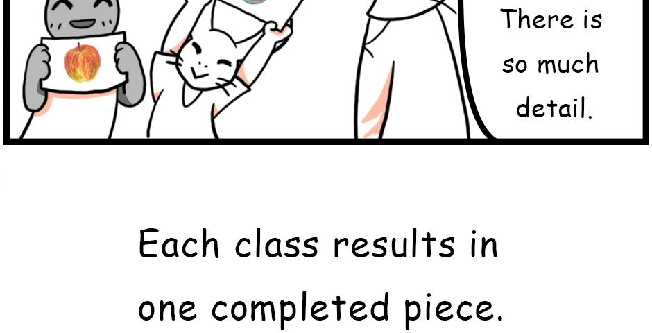 Mikesaka Art Class (◆Episodes are about art methods.) - Episode 5, Page 3: A Child Who Won't Listen to Me