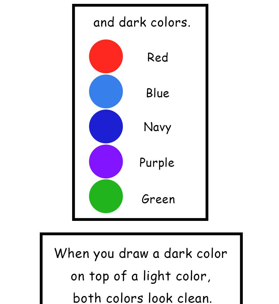 Mikesaka Art Class (◆Episodes are about art methods.) - Episode 17, Page 4: ◆Light Colors & Dark Colors