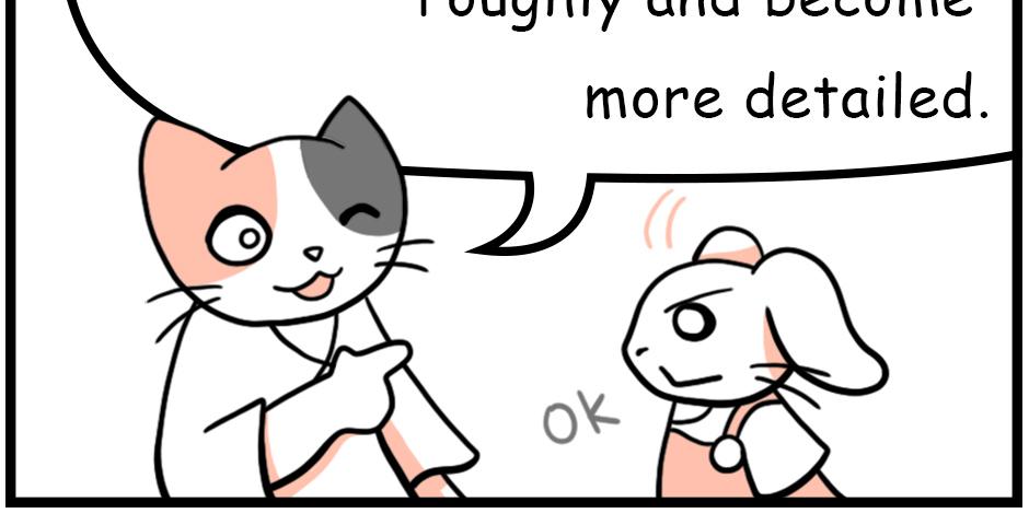 Mikesaka Art Class (◆Episodes are about art methods.) - Episode 17, Page 8: ◆Light Colors & Dark Colors